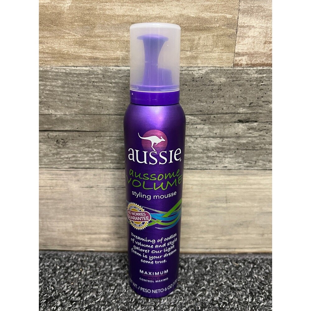 Aussie Headstrong Volume Mousse Maximum Hold 6 Oz (170g)